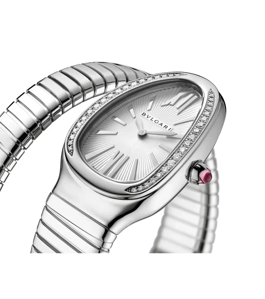 Montre Bvlgari Serpenti Tubogas Prata