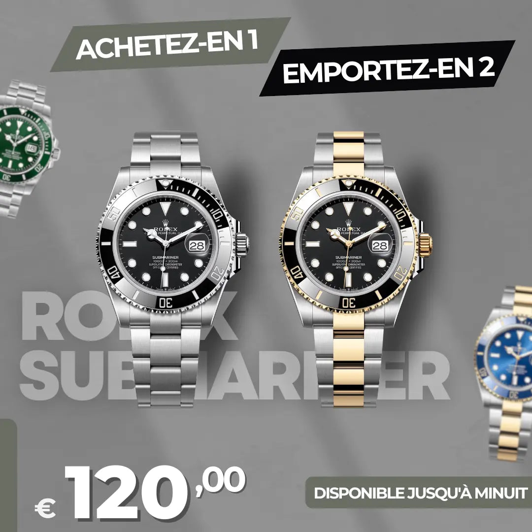 Rolex Submariner Date 40mm [PAYERZ-EN 1, EMPORTEZ-EN 2]