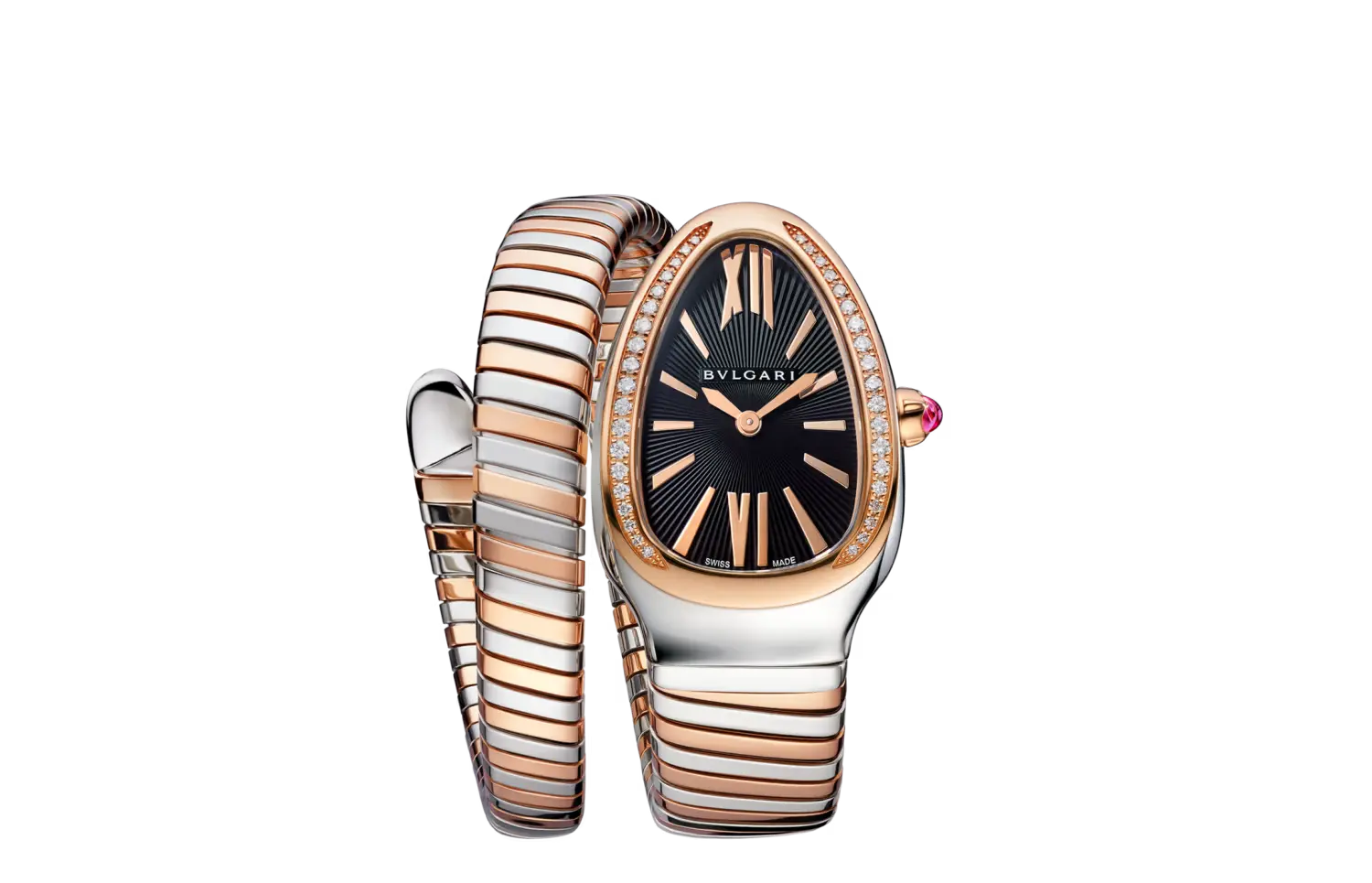 Montre Bvlgari Serpenti Tubogas Dual Rose