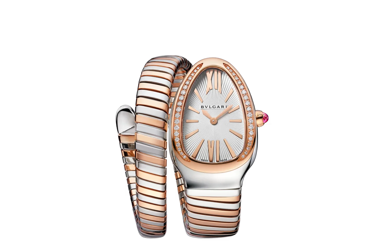 Montre Bvlgari Serpenti Tubogas Dual Rose