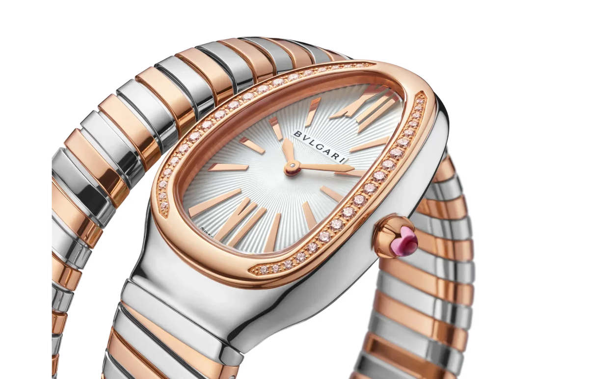 Montre Bvlgari Serpenti Tubogas Dual Rose