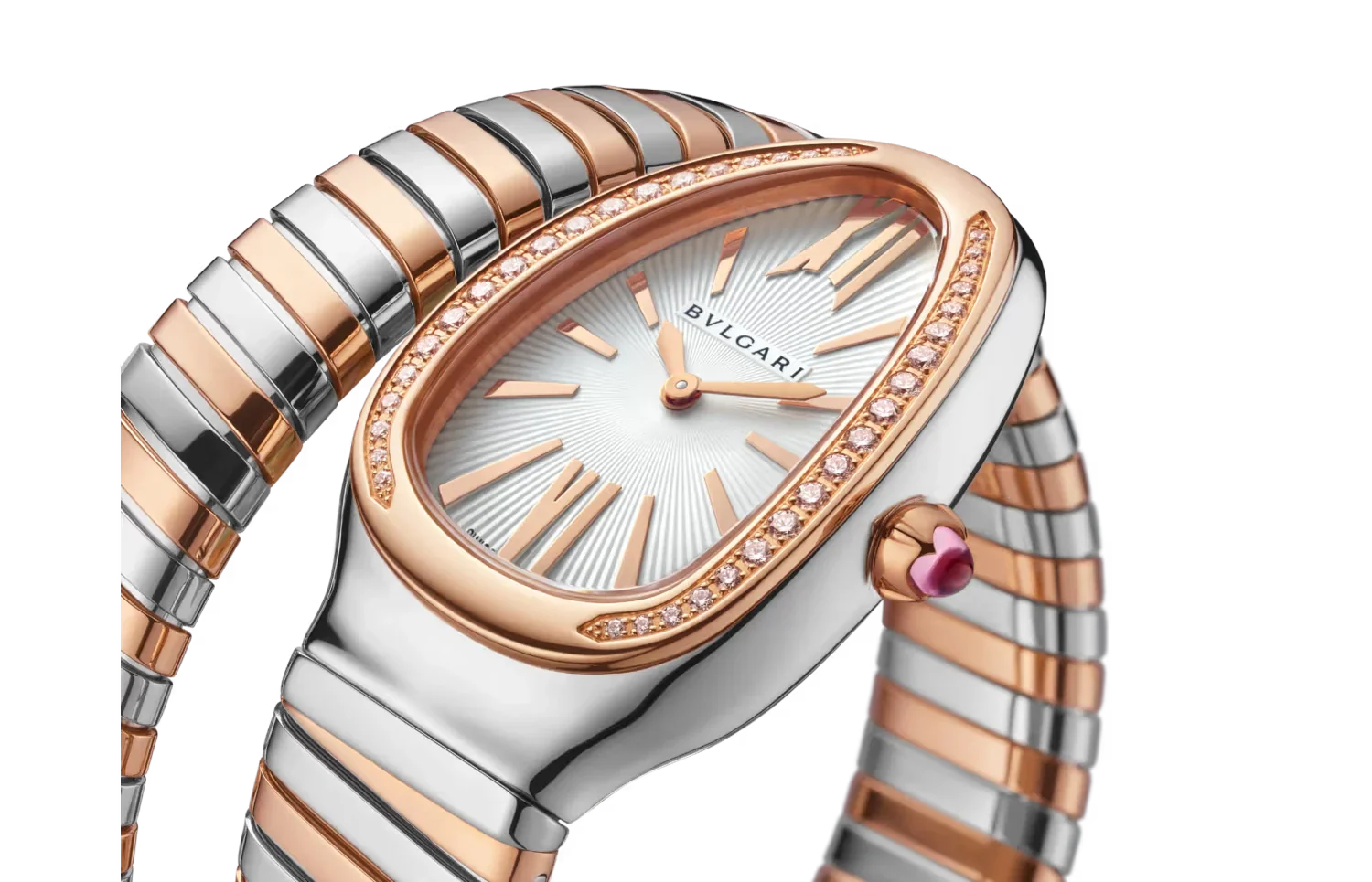 Montre Bvlgari Serpenti Tubogas Dual Rose