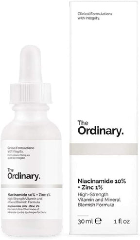 The Ordinary The Balance Set – Beauty Set, Skincare Set, Gift Set with Squalane Cleanser, Salicylic Acid 2% Masque, Niacinamide 10% and Zinc 1% and Natural Moisturizing Factors and HA (4 Piece Set)